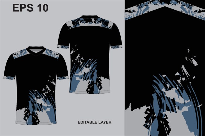 Contoh desain celana futsal printing